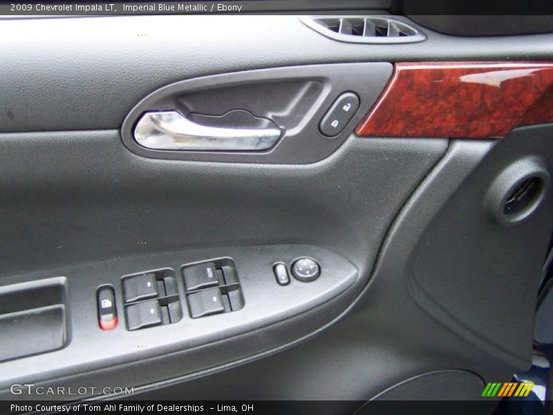 Imperial Blue Metallic / Ebony 2009 Chevrolet Impala LT