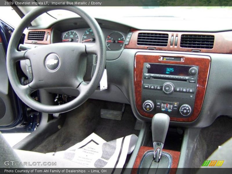 Imperial Blue Metallic / Ebony 2009 Chevrolet Impala LT