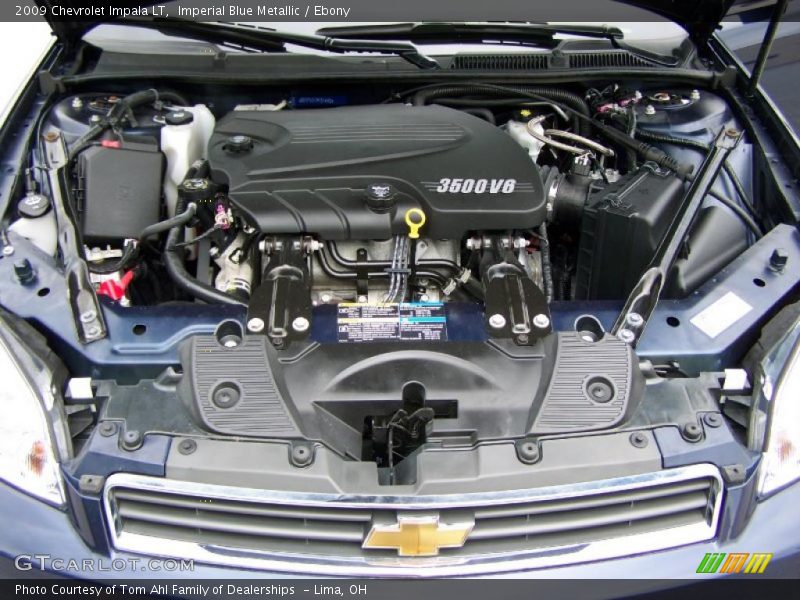 Imperial Blue Metallic / Ebony 2009 Chevrolet Impala LT