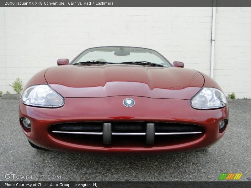 Carnival Red / Cashmere 2000 Jaguar XK XK8 Convertible