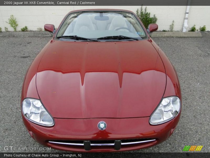 Carnival Red / Cashmere 2000 Jaguar XK XK8 Convertible