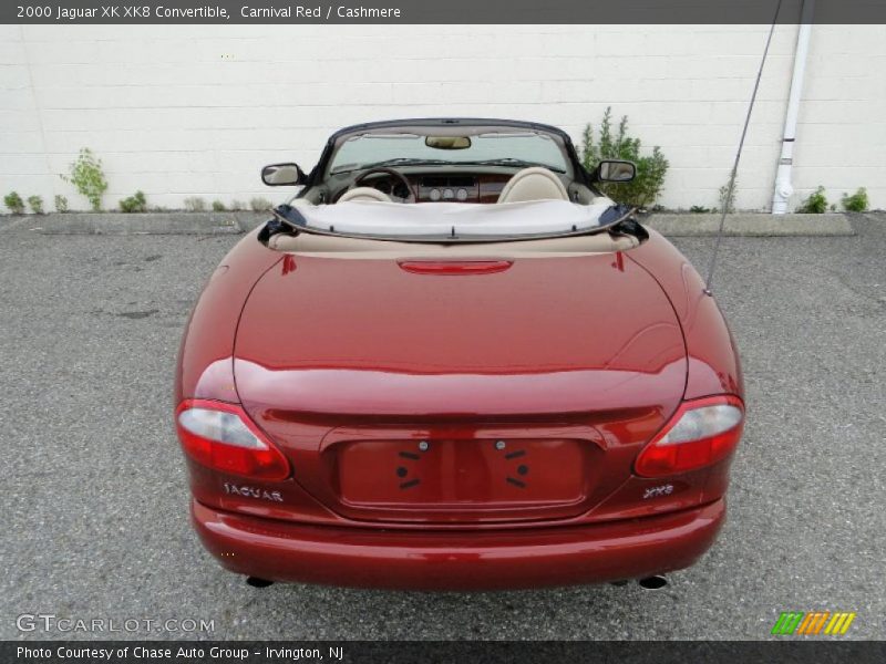 Carnival Red / Cashmere 2000 Jaguar XK XK8 Convertible