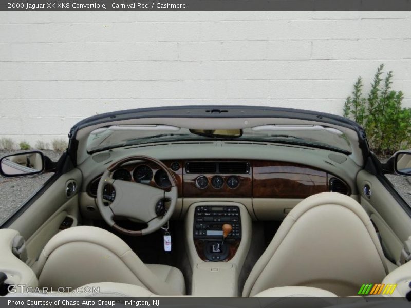 Carnival Red / Cashmere 2000 Jaguar XK XK8 Convertible