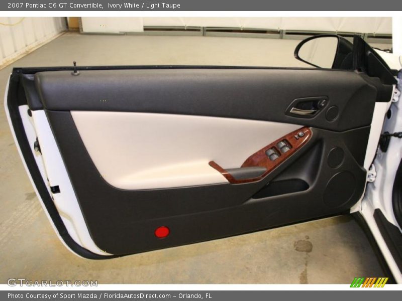Ivory White / Light Taupe 2007 Pontiac G6 GT Convertible