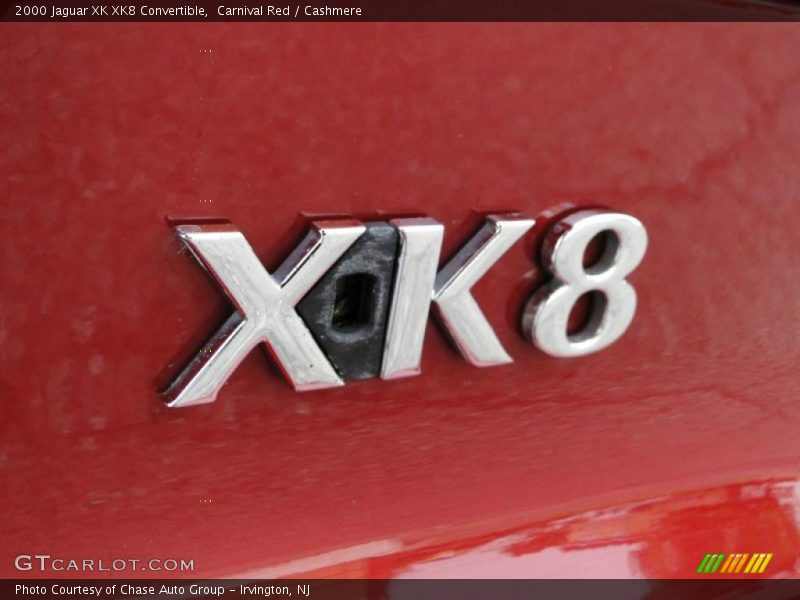 Carnival Red / Cashmere 2000 Jaguar XK XK8 Convertible