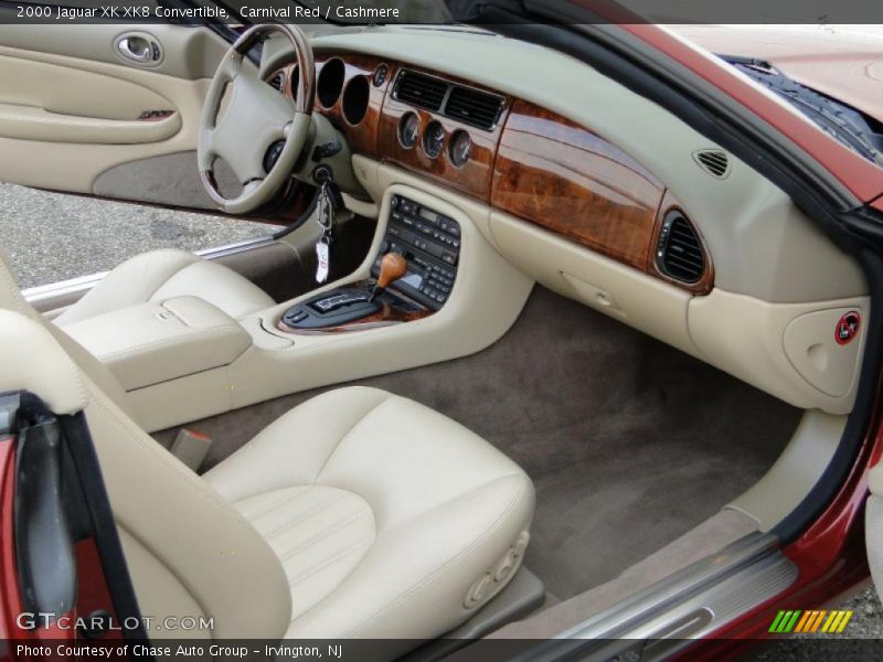 Carnival Red / Cashmere 2000 Jaguar XK XK8 Convertible
