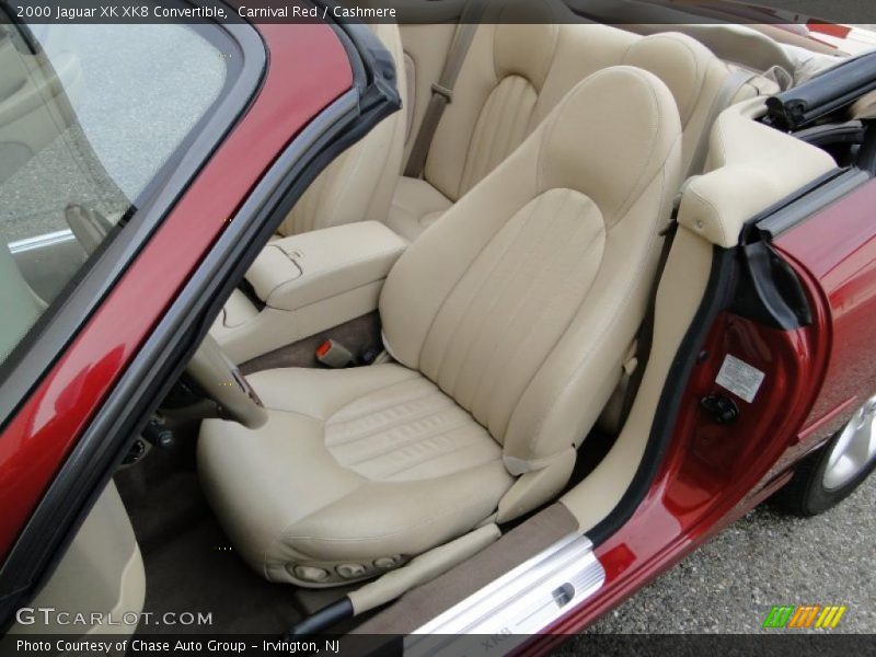 Carnival Red / Cashmere 2000 Jaguar XK XK8 Convertible