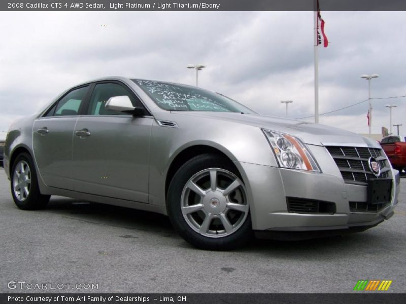 Light Platinum / Light Titanium/Ebony 2008 Cadillac CTS 4 AWD Sedan