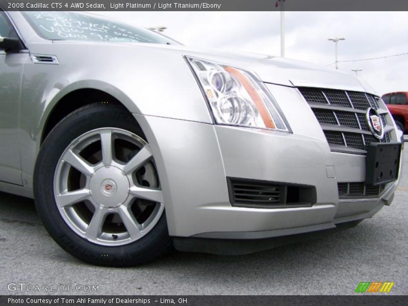 Light Platinum / Light Titanium/Ebony 2008 Cadillac CTS 4 AWD Sedan