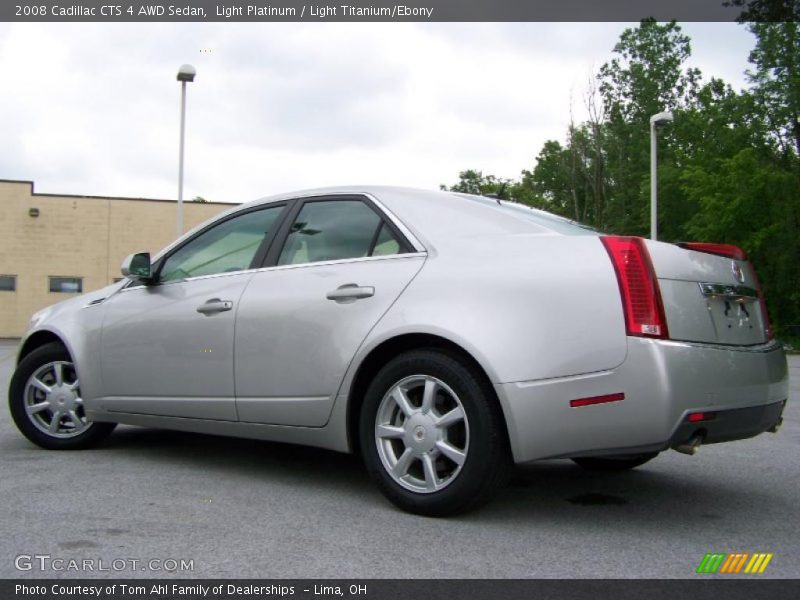 Light Platinum / Light Titanium/Ebony 2008 Cadillac CTS 4 AWD Sedan