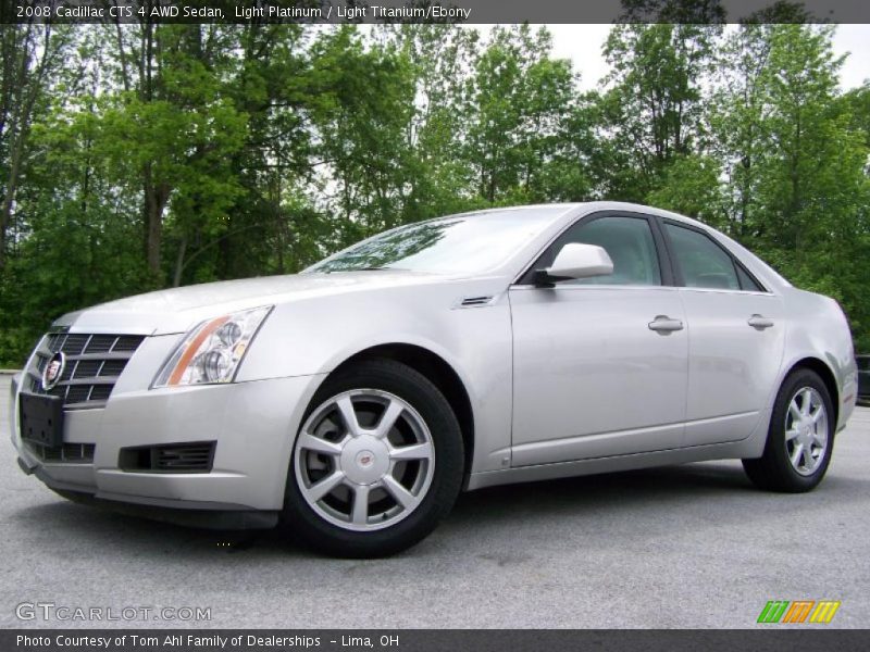 Light Platinum / Light Titanium/Ebony 2008 Cadillac CTS 4 AWD Sedan