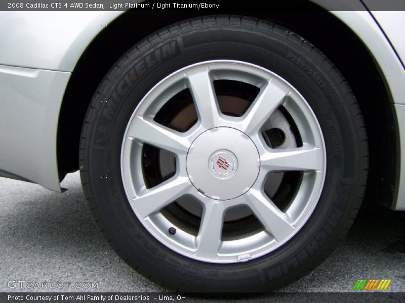 Light Platinum / Light Titanium/Ebony 2008 Cadillac CTS 4 AWD Sedan