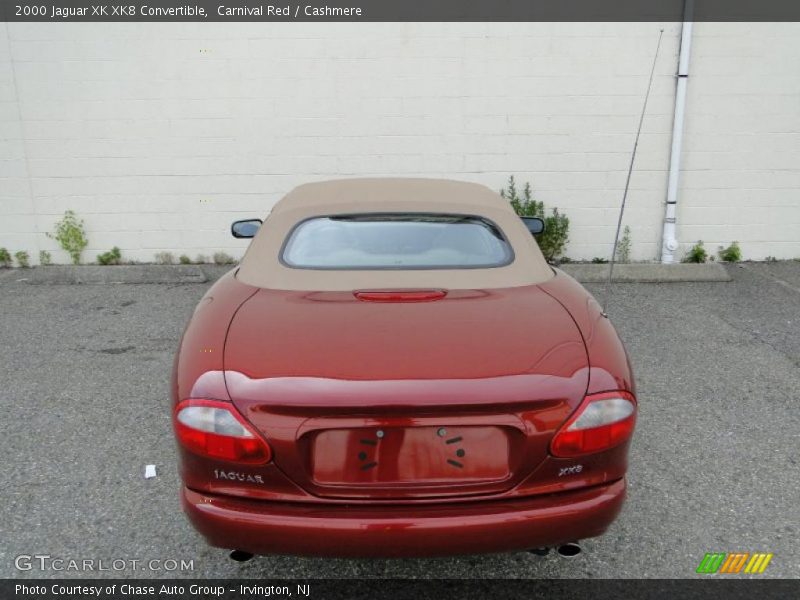 Carnival Red / Cashmere 2000 Jaguar XK XK8 Convertible