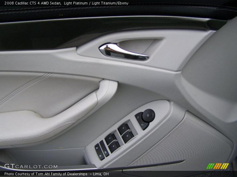 Light Platinum / Light Titanium/Ebony 2008 Cadillac CTS 4 AWD Sedan