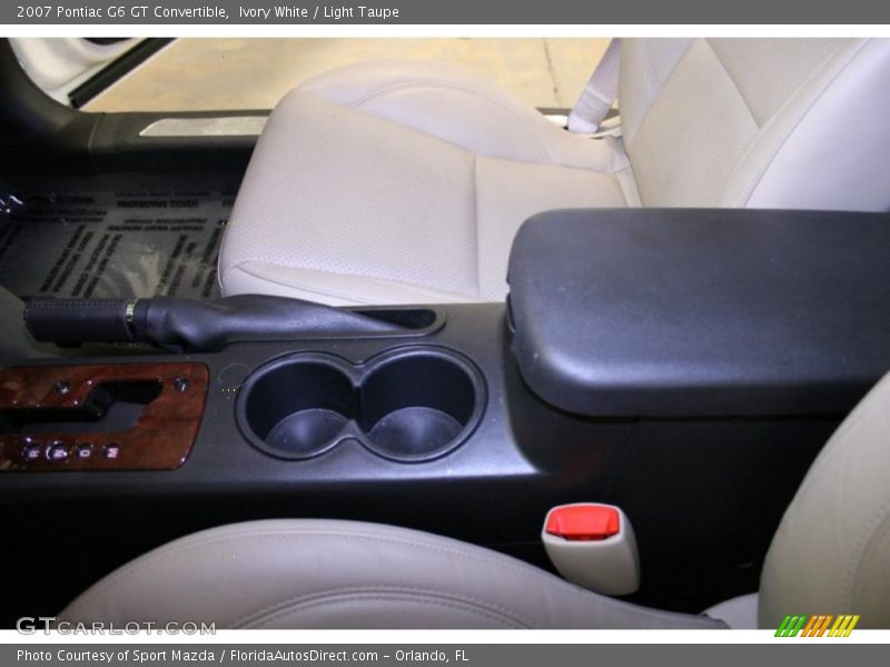 Ivory White / Light Taupe 2007 Pontiac G6 GT Convertible