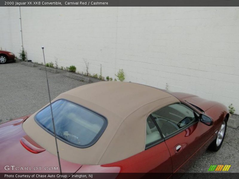 Carnival Red / Cashmere 2000 Jaguar XK XK8 Convertible