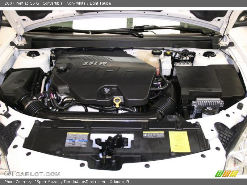 Ivory White / Light Taupe 2007 Pontiac G6 GT Convertible