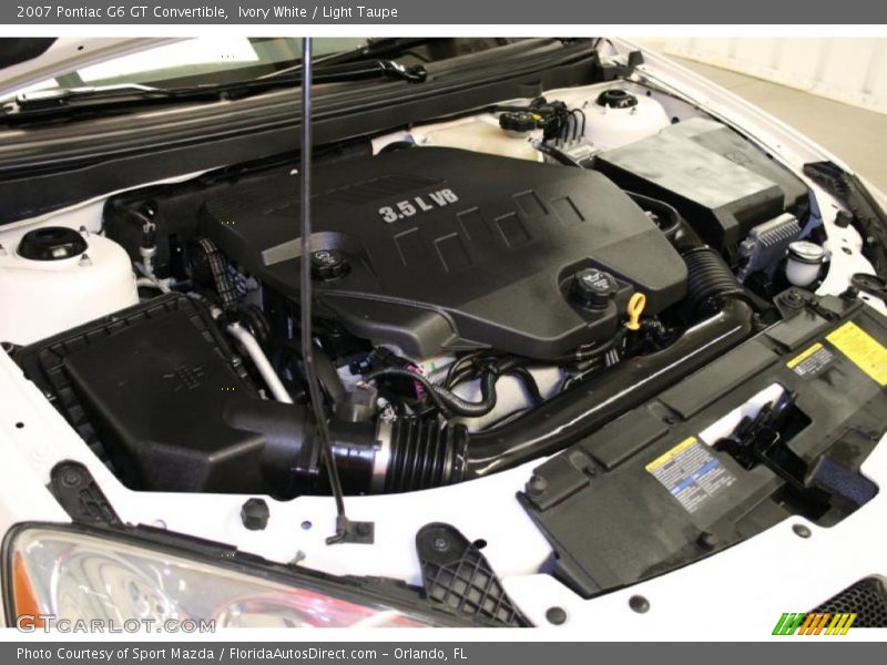 Ivory White / Light Taupe 2007 Pontiac G6 GT Convertible