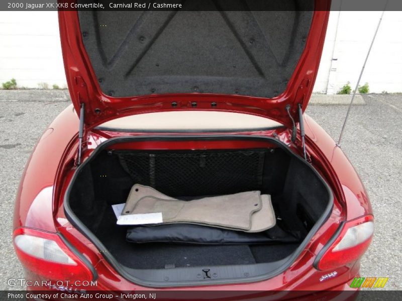 Carnival Red / Cashmere 2000 Jaguar XK XK8 Convertible