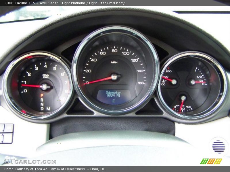 Light Platinum / Light Titanium/Ebony 2008 Cadillac CTS 4 AWD Sedan