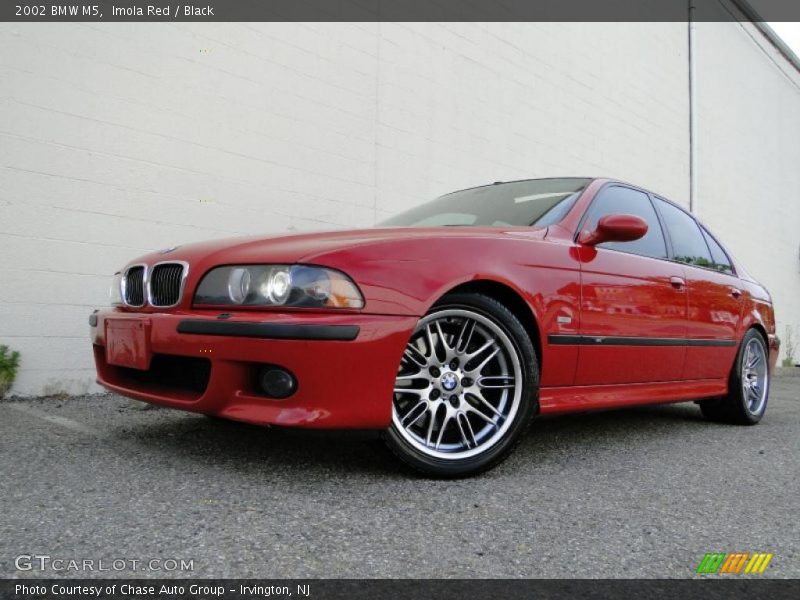 Imola Red / Black 2002 BMW M5