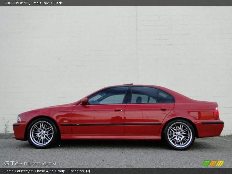 Imola Red / Black 2002 BMW M5