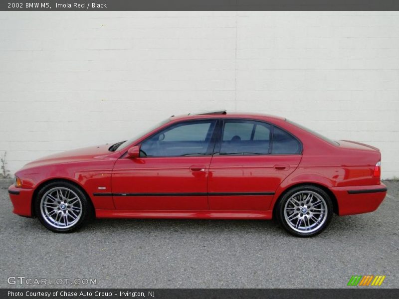 Imola Red / Black 2002 BMW M5