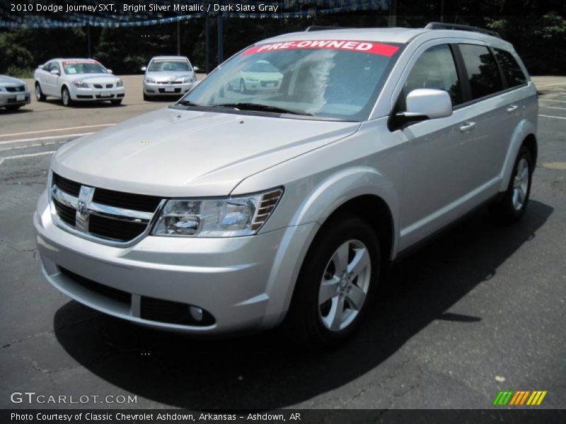 Bright Silver Metallic / Dark Slate Gray 2010 Dodge Journey SXT