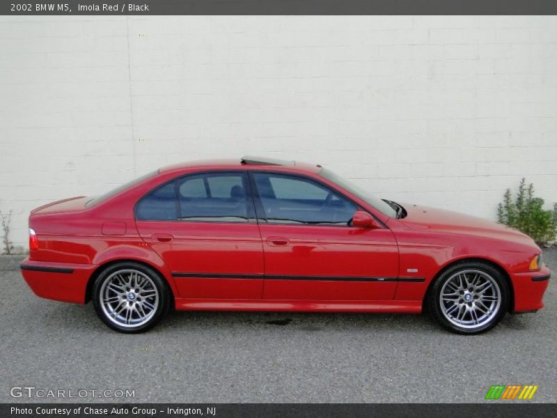Imola Red / Black 2002 BMW M5
