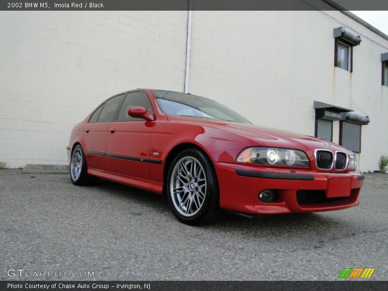 Imola Red / Black 2002 BMW M5