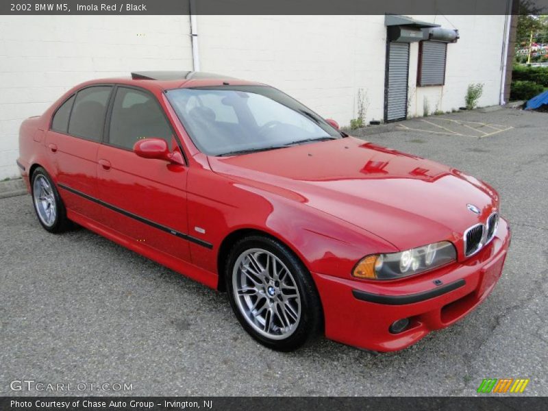 Imola Red / Black 2002 BMW M5