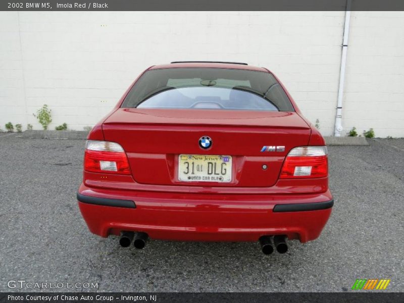 Imola Red / Black 2002 BMW M5