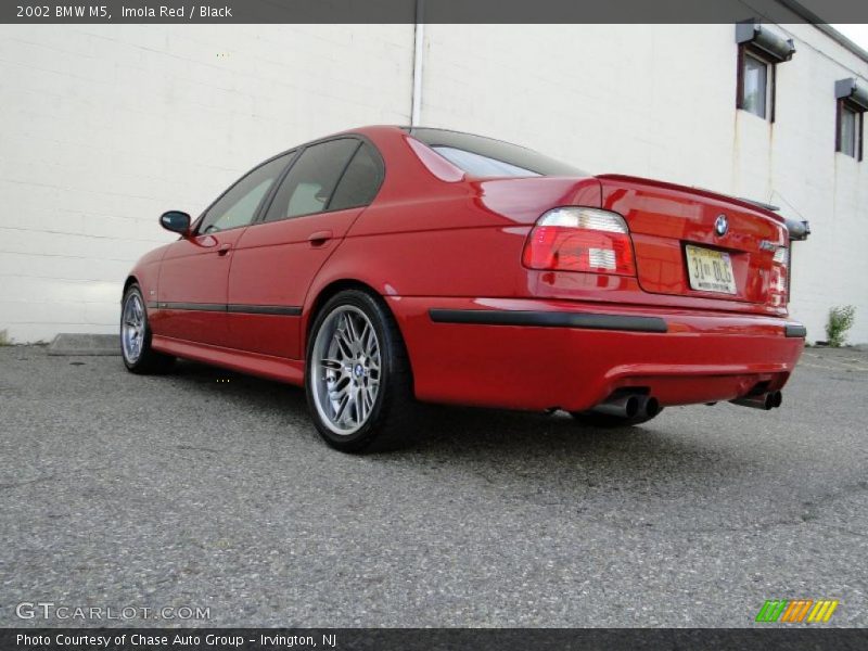 Imola Red / Black 2002 BMW M5