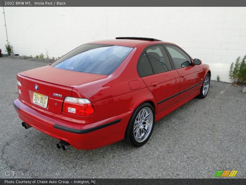 Imola Red / Black 2002 BMW M5