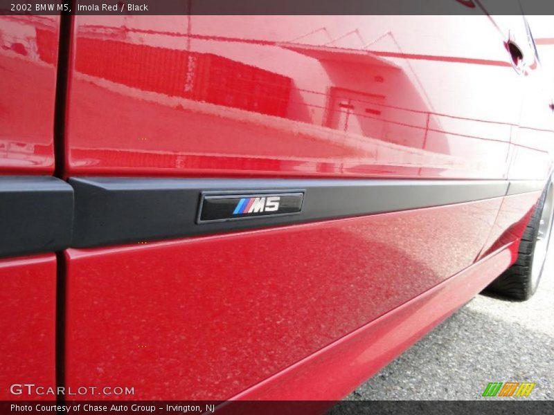 Imola Red / Black 2002 BMW M5