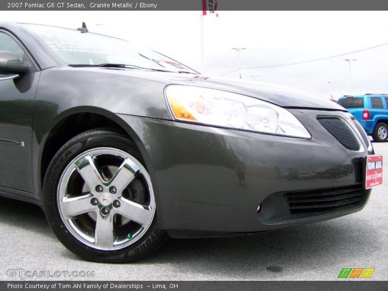 Granite Metallic / Ebony 2007 Pontiac G6 GT Sedan