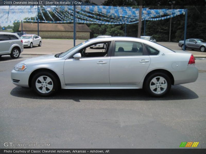 Silver Ice Metallic / Gray 2009 Chevrolet Impala LT