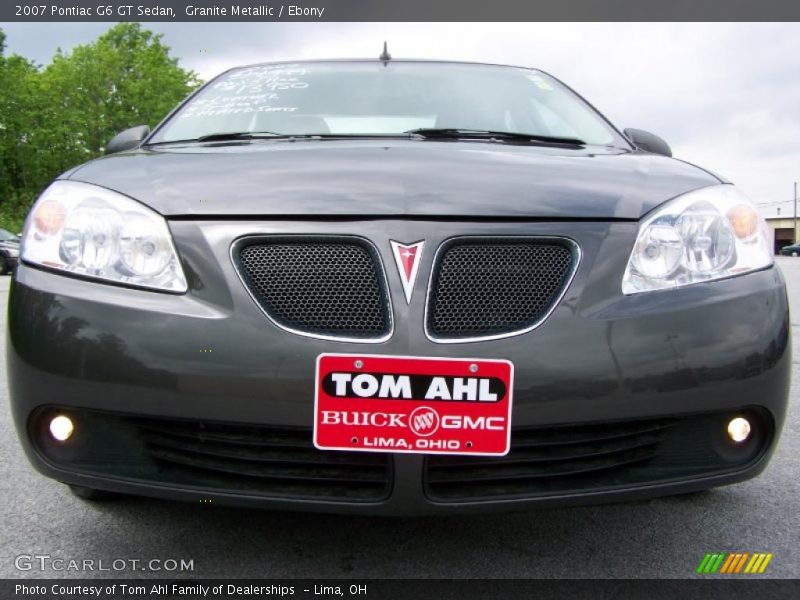 Granite Metallic / Ebony 2007 Pontiac G6 GT Sedan