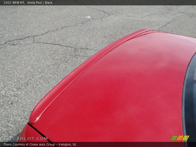 Imola Red / Black 2002 BMW M5