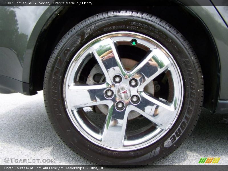 Granite Metallic / Ebony 2007 Pontiac G6 GT Sedan