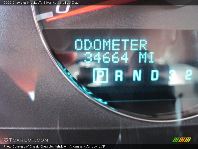 Silver Ice Metallic / Gray 2009 Chevrolet Impala LT