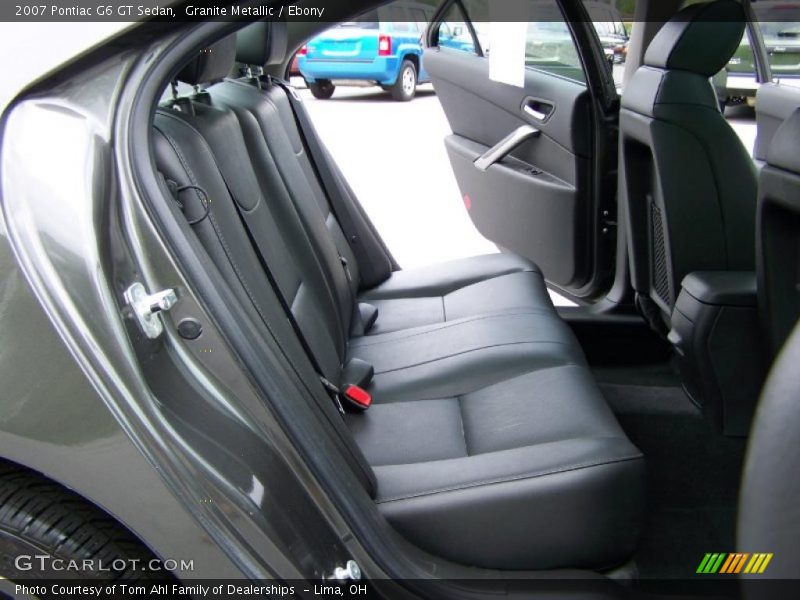 Granite Metallic / Ebony 2007 Pontiac G6 GT Sedan