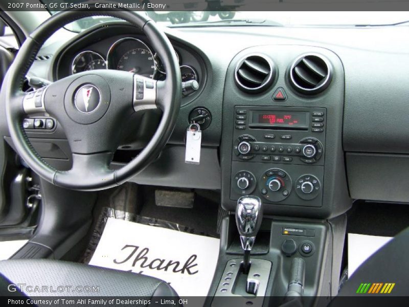 Granite Metallic / Ebony 2007 Pontiac G6 GT Sedan