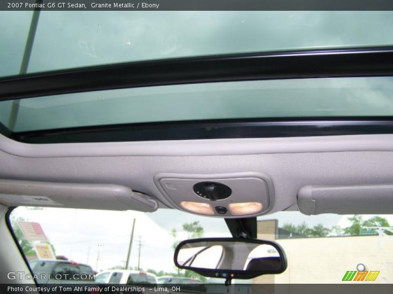 Granite Metallic / Ebony 2007 Pontiac G6 GT Sedan