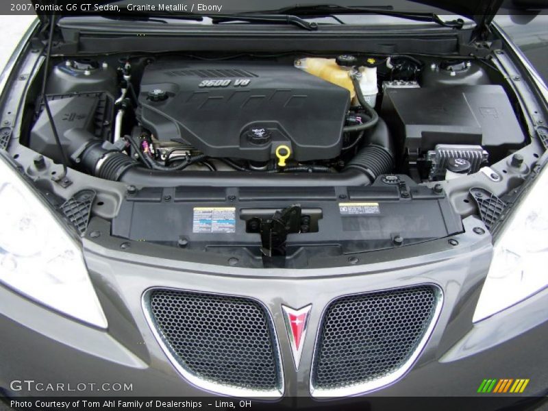 Granite Metallic / Ebony 2007 Pontiac G6 GT Sedan