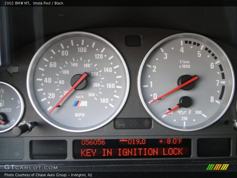 Imola Red / Black 2002 BMW M5