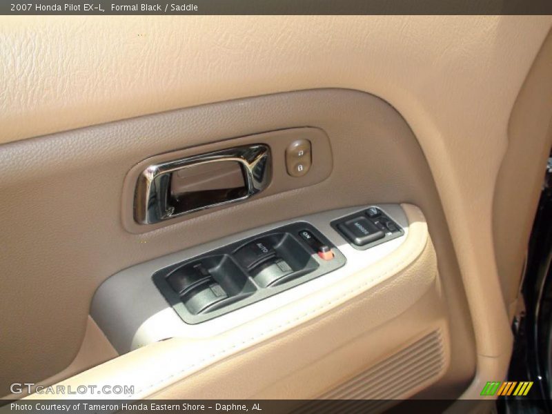Formal Black / Saddle 2007 Honda Pilot EX-L