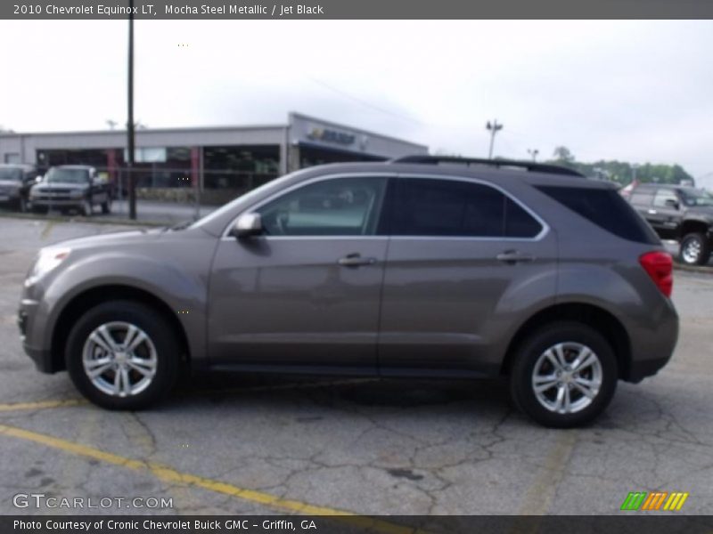 Mocha Steel Metallic / Jet Black 2010 Chevrolet Equinox LT