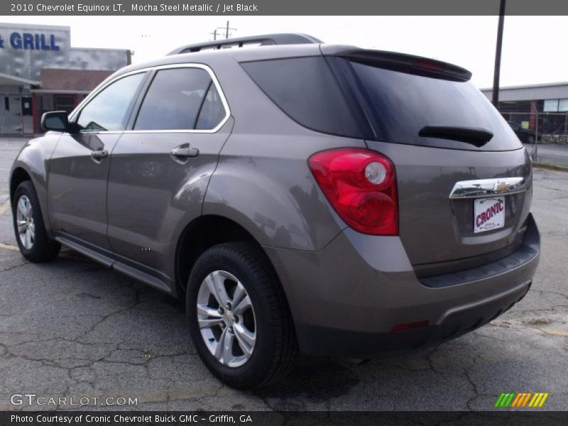 Mocha Steel Metallic / Jet Black 2010 Chevrolet Equinox LT
