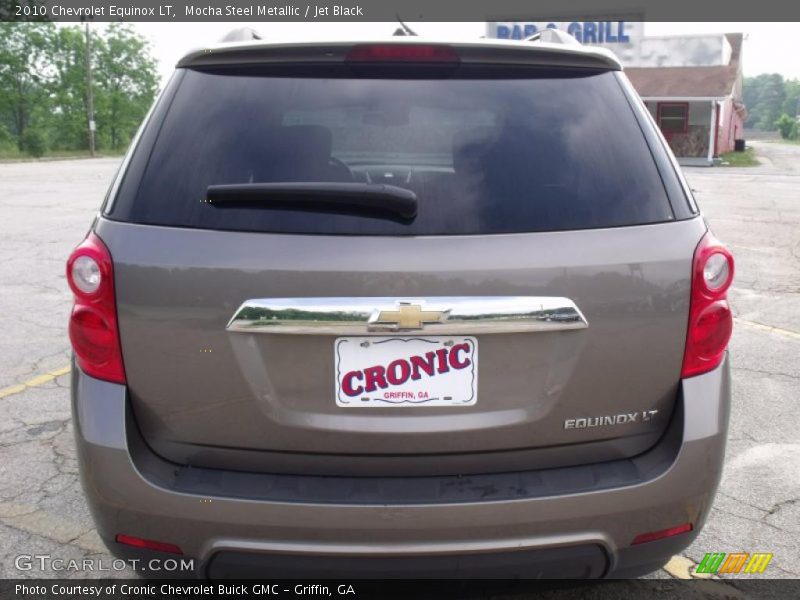 Mocha Steel Metallic / Jet Black 2010 Chevrolet Equinox LT